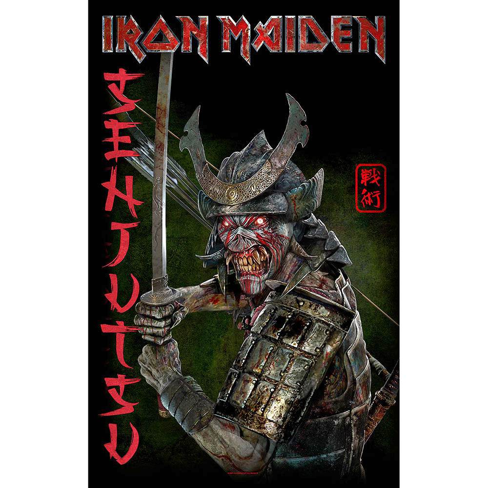 Iron Maiden - Senjutsu Album Textiel Poster - Multicolours